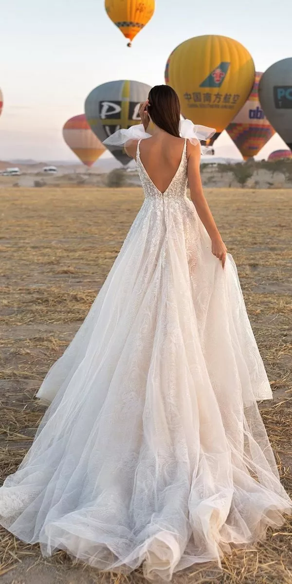 Backless Lace Wedding Dresses - EvaLendel