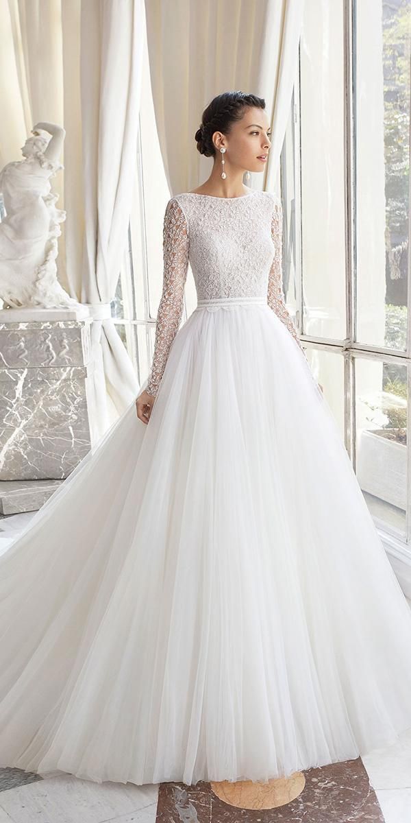 Long Sleeves Wedding Dresses - Rosa Clará