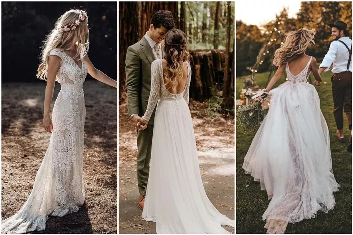 country lace wedding dresses