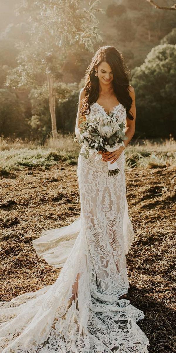 country inspired wedding dresses