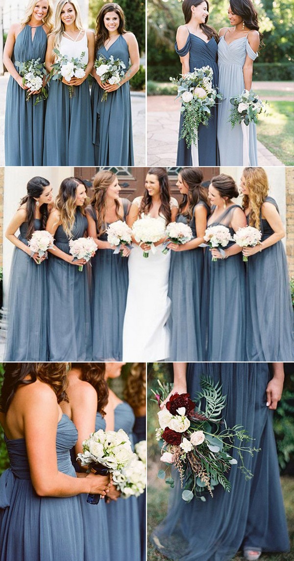 Steel Blue Wedding Dress Sale Online ...