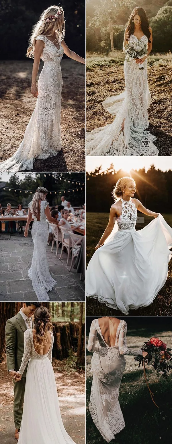 gorgeous lace wedding dresses