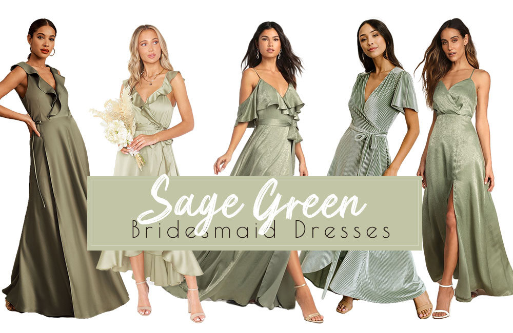 sage green bridesmaid dresses