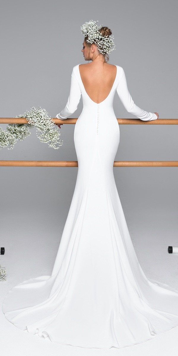 Eva Lendel elegant simple wedding dresses caprise_1