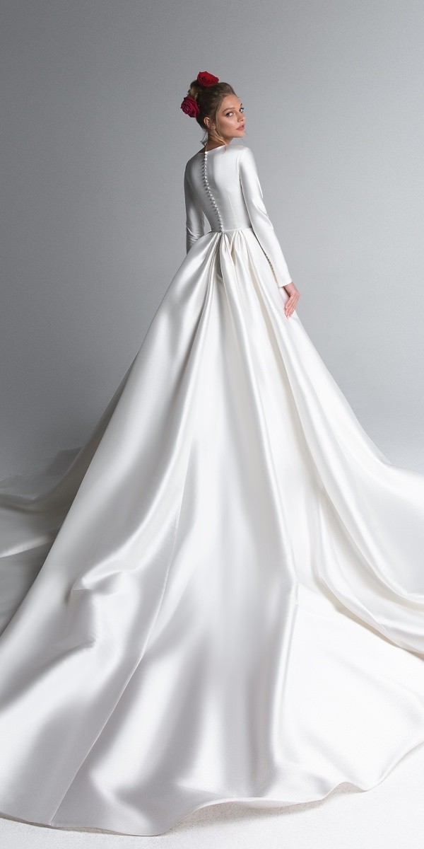 Eva Lendel elegant simple wedding dresses rafaella_1