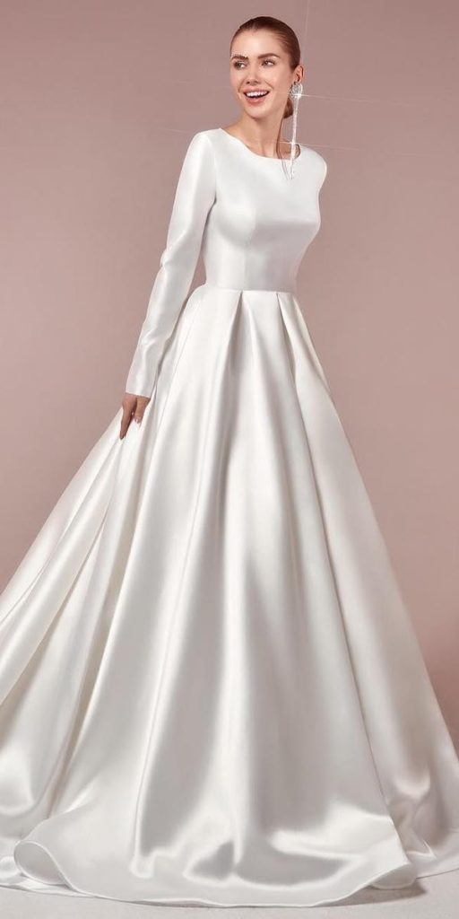 20 Modest Simple Wedding Dresses Show Me Your Dress