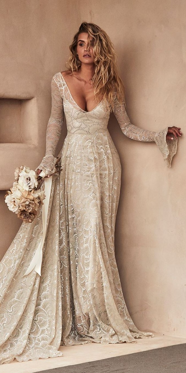 Grace Loves Lace Bohemian Wedding Dresses #wedding #dresses #weddingdresses #weddingideas