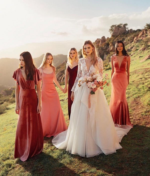 Jenny Yoo Fall Bridesmaid Dresses #bridesmaid #dresses #wedding #bridesmaiddresses