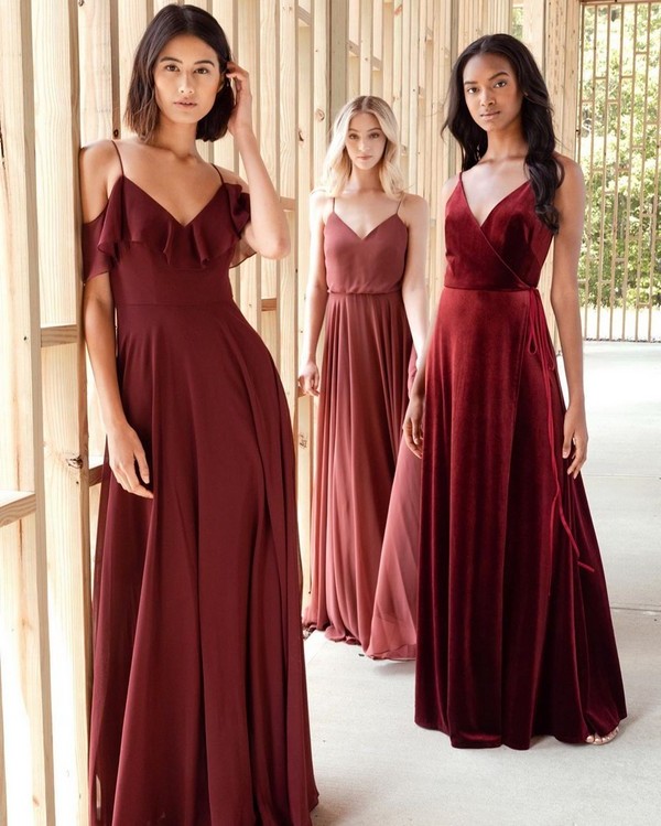 Jenny Yoo Fall Bridesmaid Dresses #bridesmaid #dresses #wedding #bridesmaiddresses