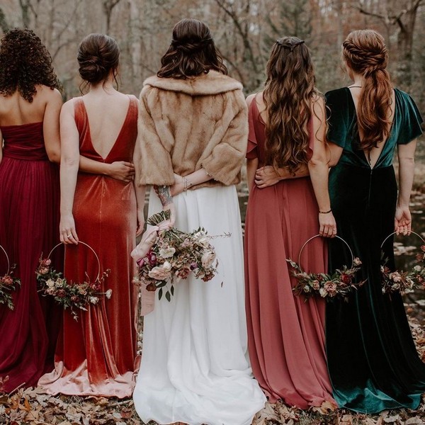 Jenny Yoo Fall Bridesmaid Dresses #bridesmaid #dresses #wedding #bridesmaiddresses