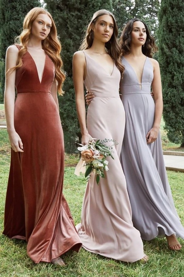 Jenny Yoo Fall Bridesmaid Dresses #bridesmaid #dresses #wedding #bridesmaiddresses