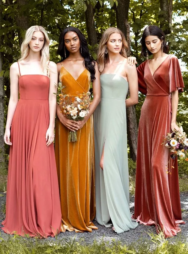 Jenny Yoo Fall Bridesmaid Dresses #bridesmaid #dresses #wedding #bridesmaiddresses