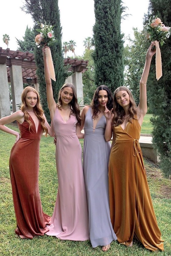 Jenny Yoo Fall Bridesmaid Dresses #bridesmaid #dresses #wedding #bridesmaiddresses