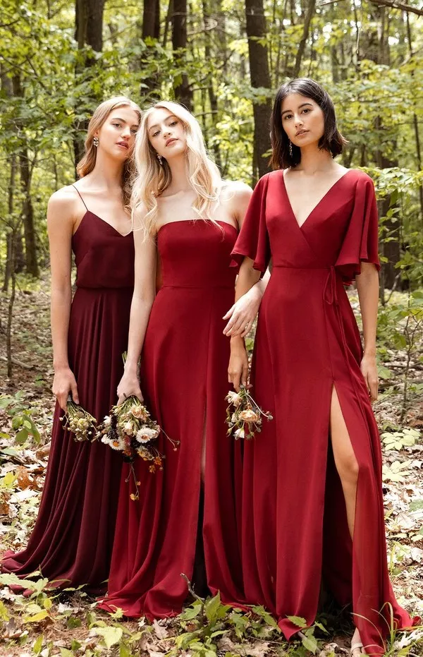 Jenny Yoo Fall Bridesmaid Dresses #bridesmaid #dresses #wedding #bridesmaiddresses