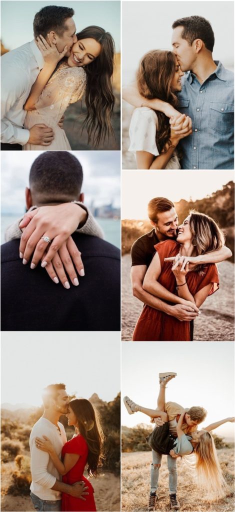20 Creative Fall Engagement Photo Ideas | Show Me Your Dress