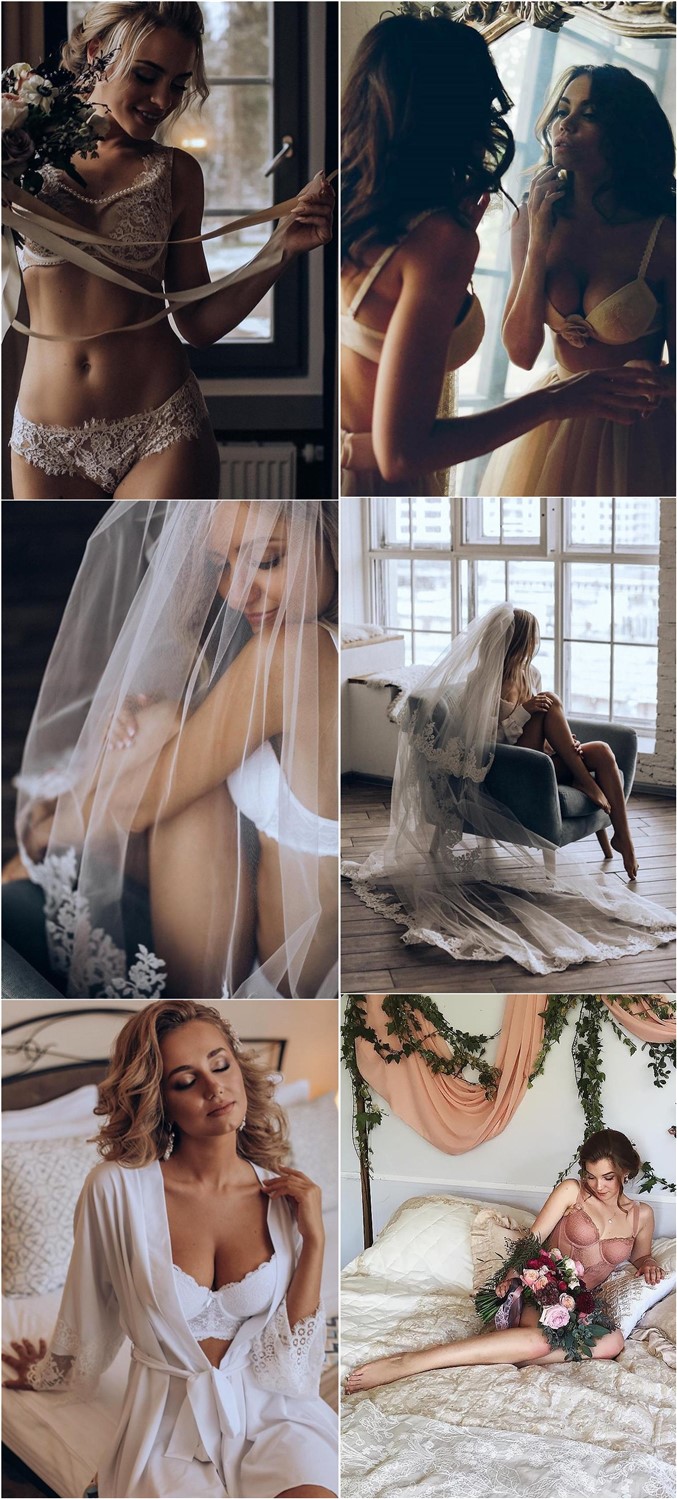 Sexy Bride Wedding Photos for Your Wedding Boudoir Book #wedding #photos #photograph #boudoir