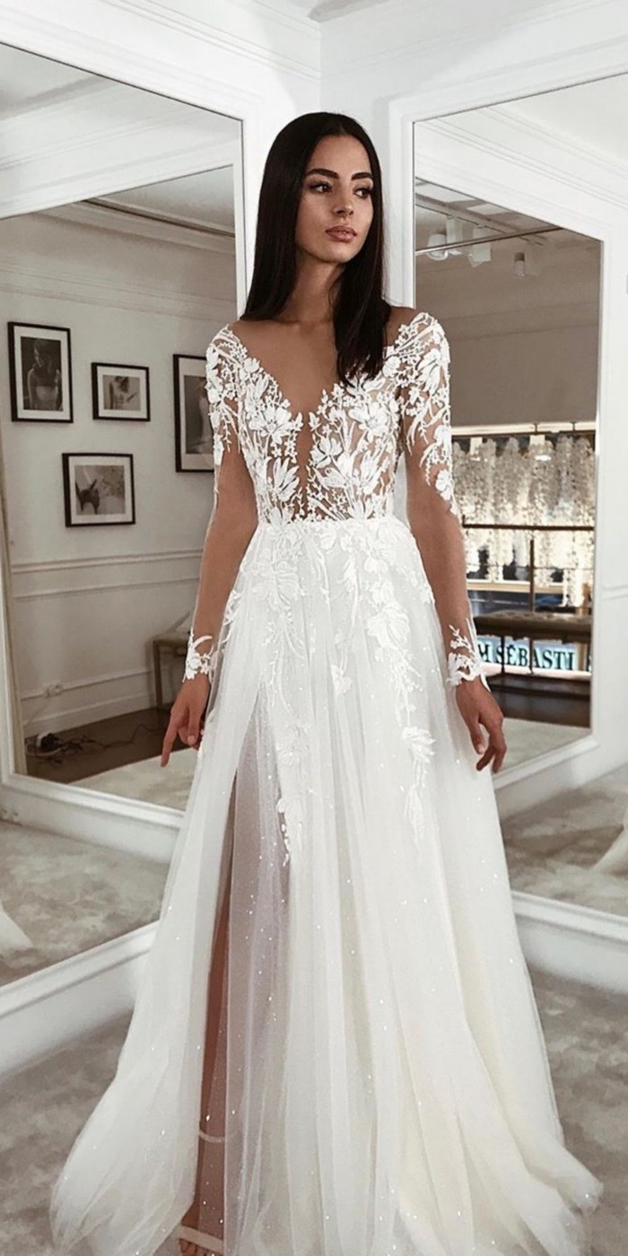 Lace Wedding Dresses from tomsebastien_official #wedding #dresses #weddingdresses #weddingideas #bridaldresses