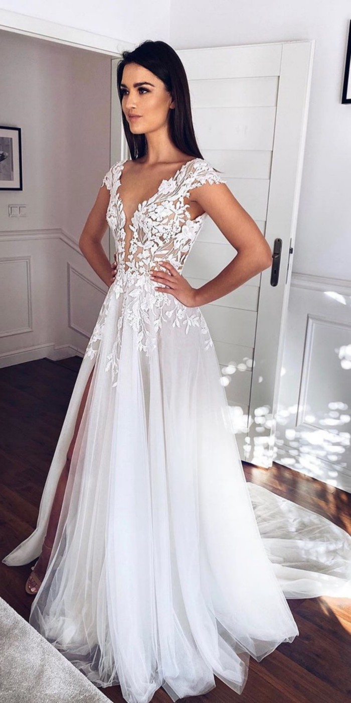 Lace Wedding Dresses from tomsebastien_official #wedding #dresses #weddingdresses #weddingideas #bridaldresses