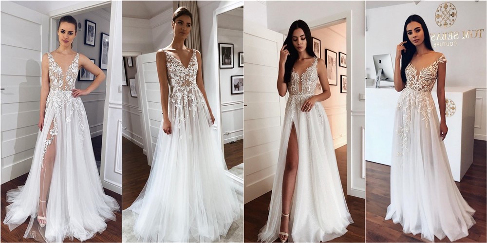 Lace Wedding Dresses from omsebastien_official