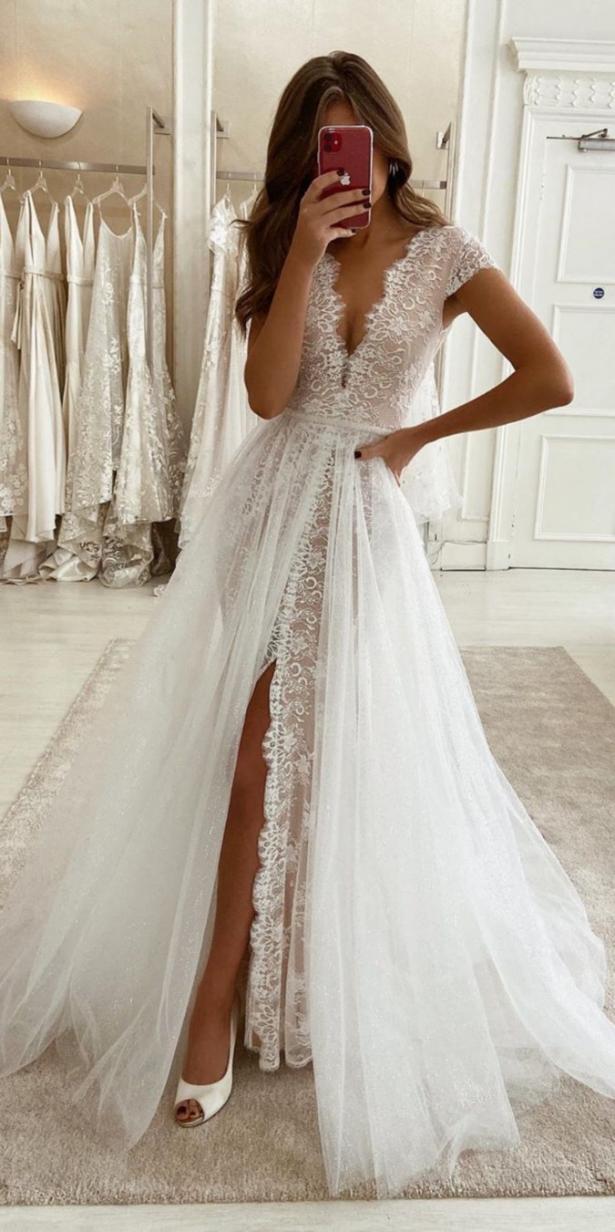 Eleganza Sposa Lace Wedding Dresses #dresses #wedding #weddingdresses #bridal #bridaldresses