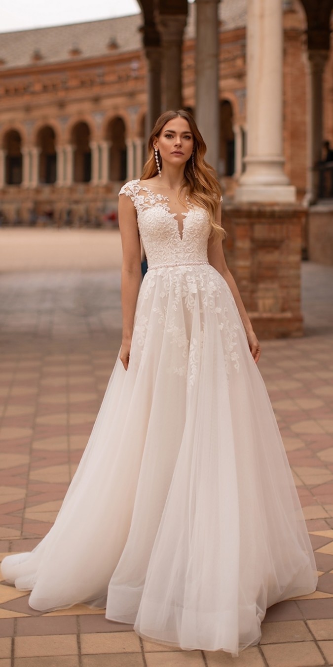 Nora Naviano Wedding Dresses 2021 #wedding #weddingdresses #weddingideas #bridaldresses