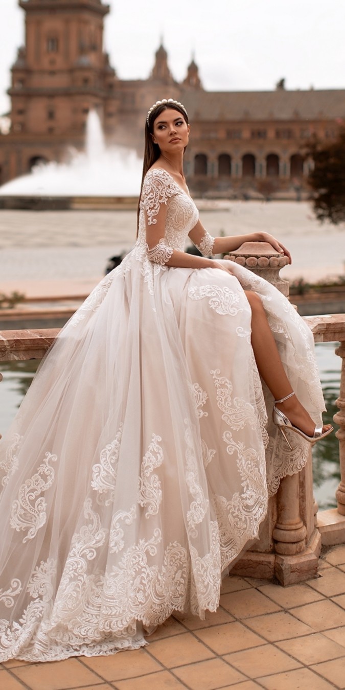 Nora Naviano Wedding Dresses 2021 #wedding #weddingdresses #weddingideas #bridaldresses