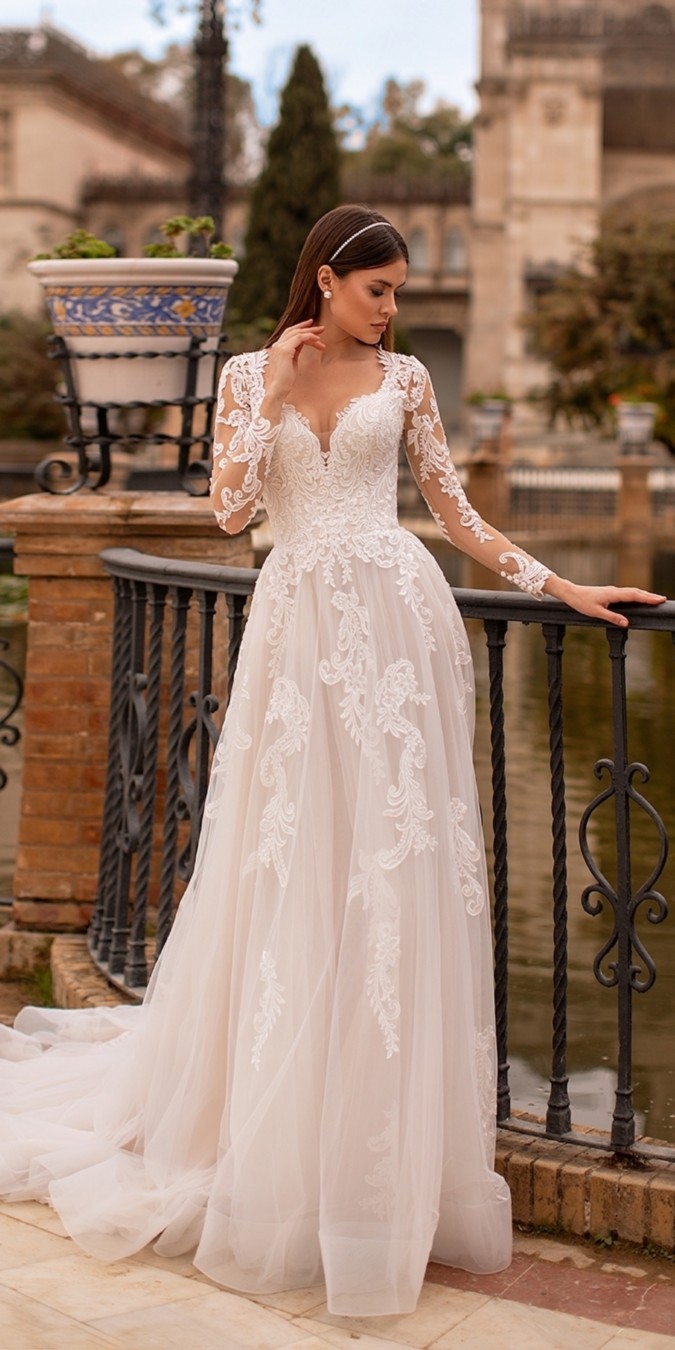 Nora Naviano Wedding Dresses 2021 #wedding #weddingdresses #weddingideas #bridaldresses