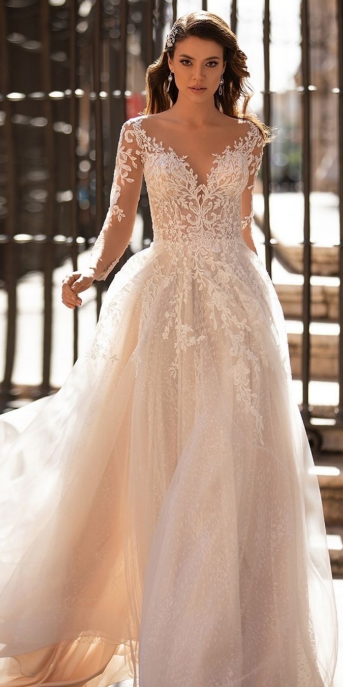 Nora Naviano Wedding Dresses 2021 #wedding #weddingdresses #weddingideas #bridaldresses