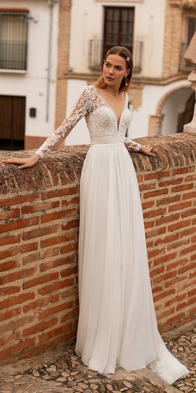 Nora Naviano Wedding Dresses 2021 #wedding #weddingdresses #weddingideas #bridaldresses