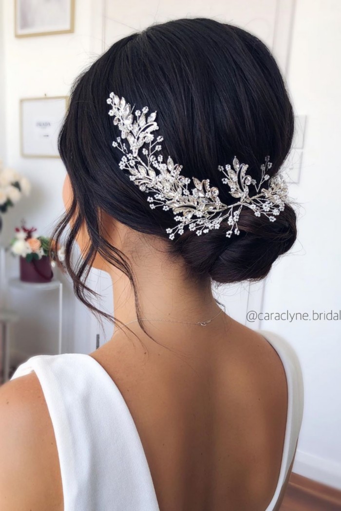 caraclyne.bridal Long Wedding Hairstyles and Updos #wedding #weddingupdos #weddingideas #hairstyles