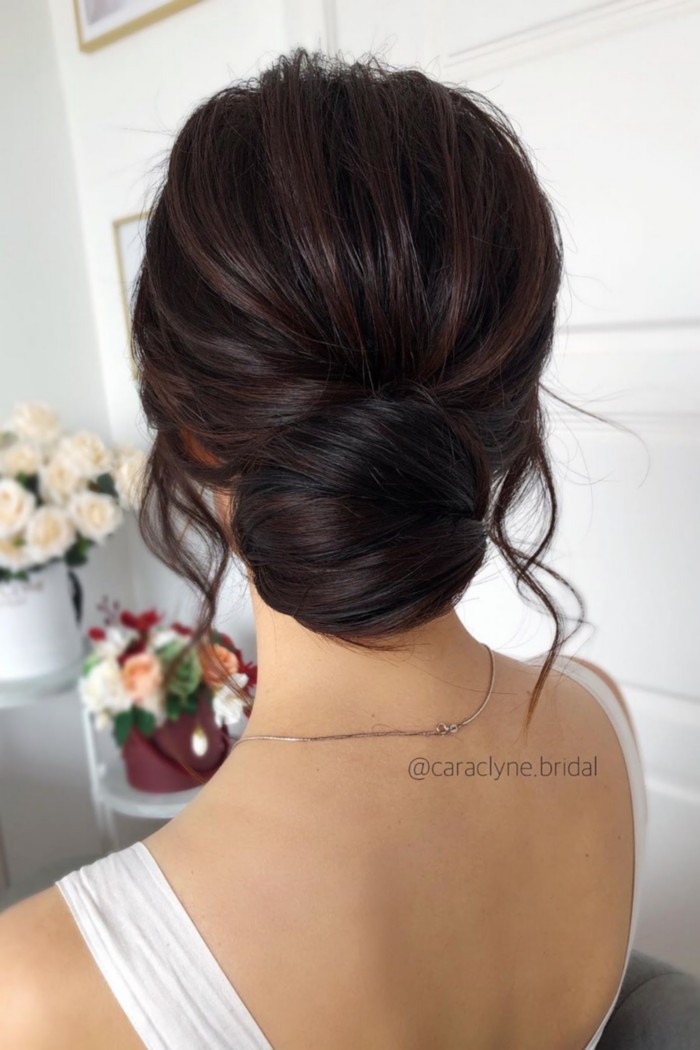 caraclyne.bridal Long Wedding Hairstyles and Updos #wedding #weddingupdos #weddingideas #hairstyles