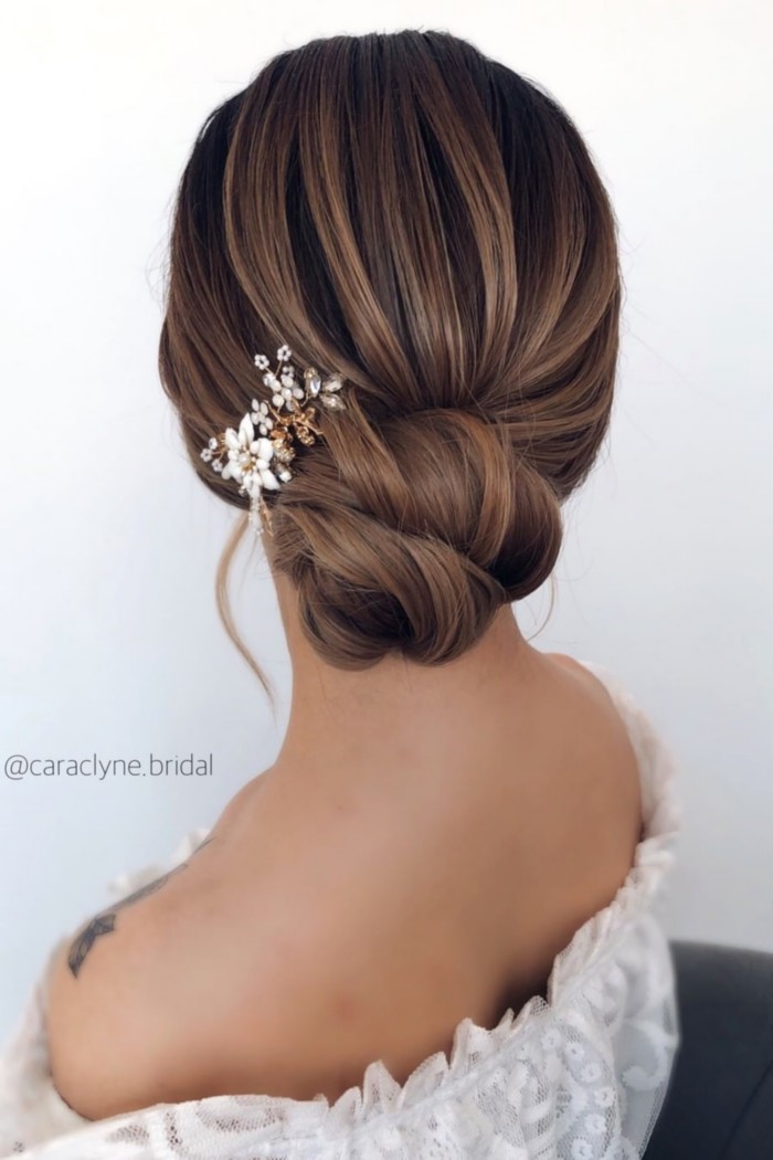 caraclyne.bridal Long Wedding Hairstyles and Updos #wedding #weddingupdos #weddingideas #hairstyles