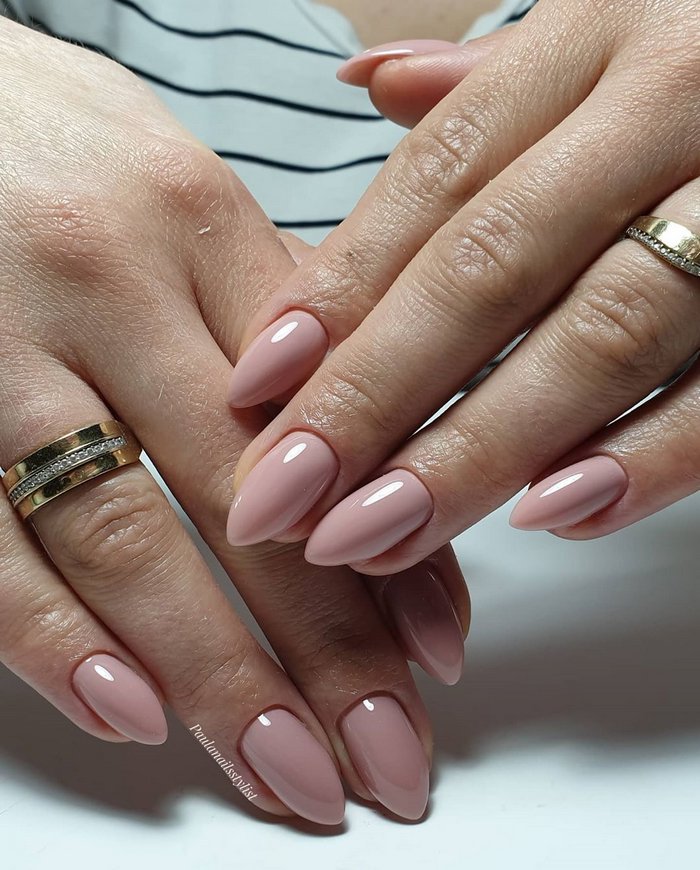 Pink White Wedding Nail Art Design Ideas #wedding #nails #weddingideas #weddingnails