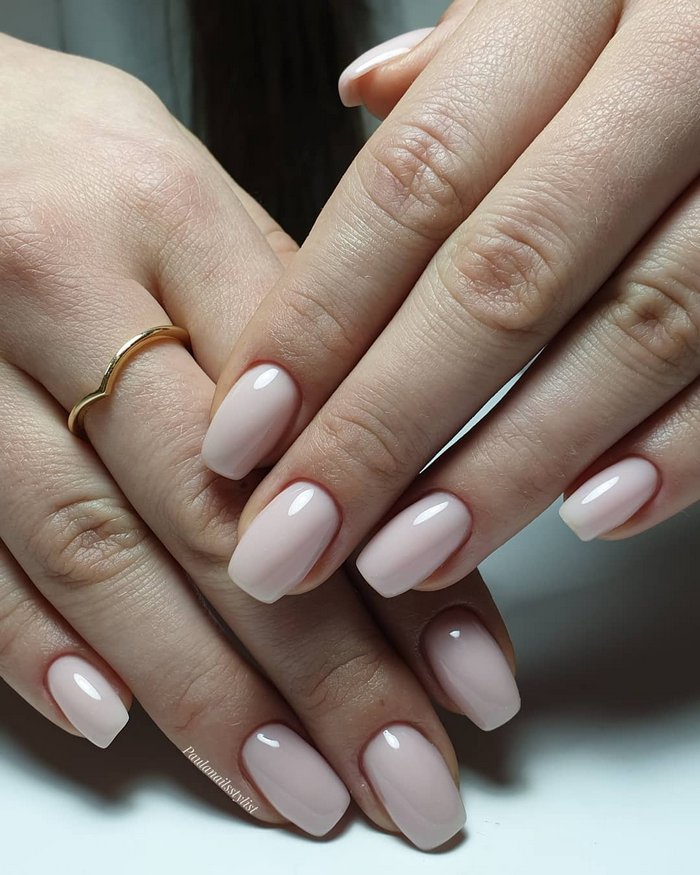 Pink White Wedding Nail Art Design Ideas #wedding #nails #weddingideas #weddingnails