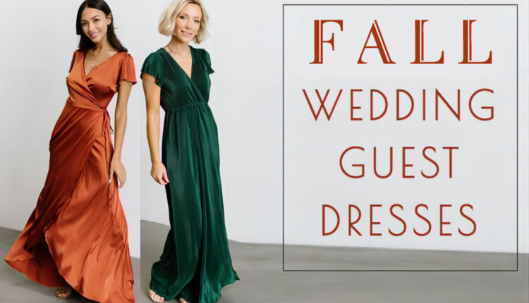 fall wedding guest dresses