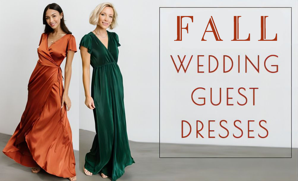 Top 60 Fall Wedding Guest Dresses 2024 SMYD