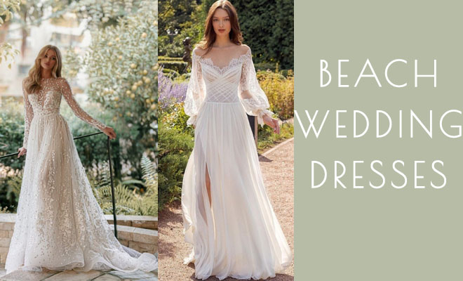 beach wedding dresses