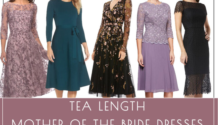 Tea Length Mother Of The Bride Dresses
