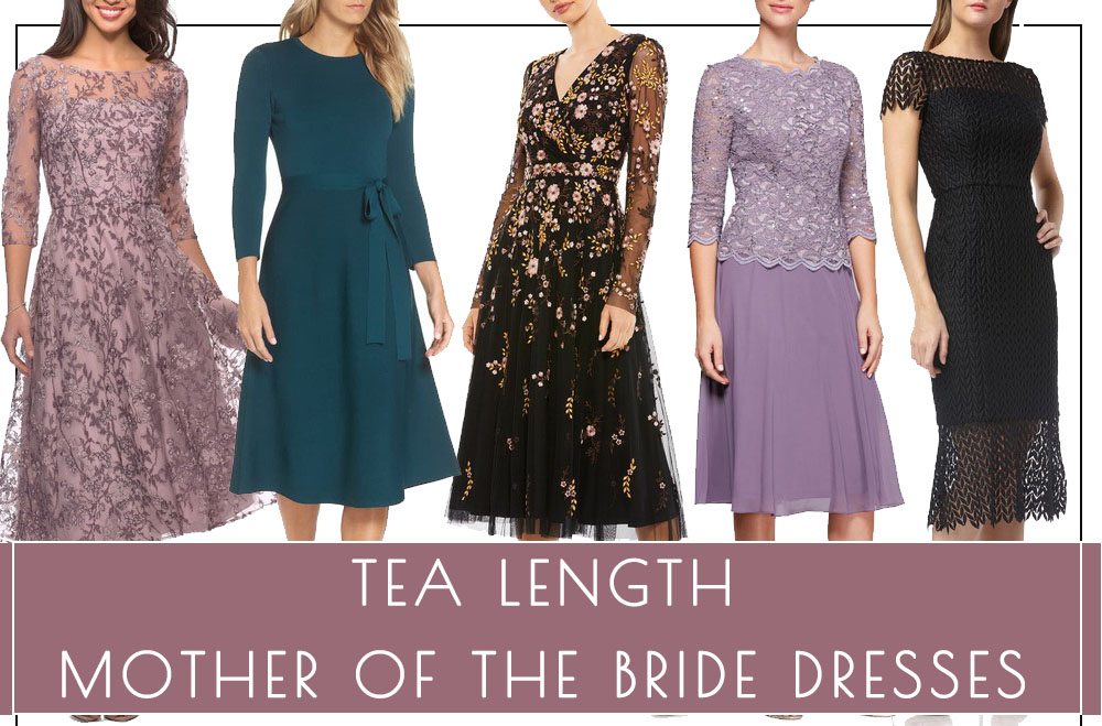 Tea Length Mother of the Bride Dresses ...