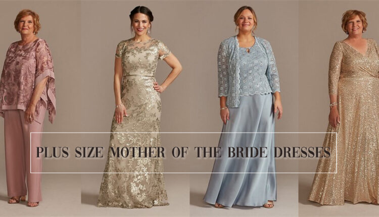 plus size mother of the bride dresses