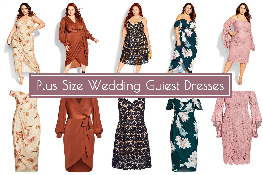 60 Plus Size Wedding Guest Dresses for 2023 | SMYD