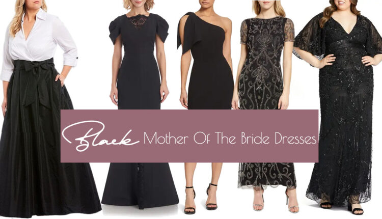 black mother of the bride dresses