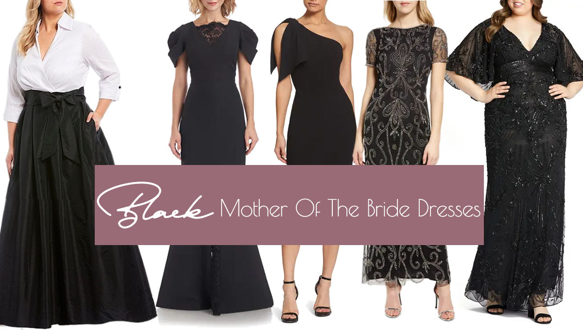 black mother of the bride dresses