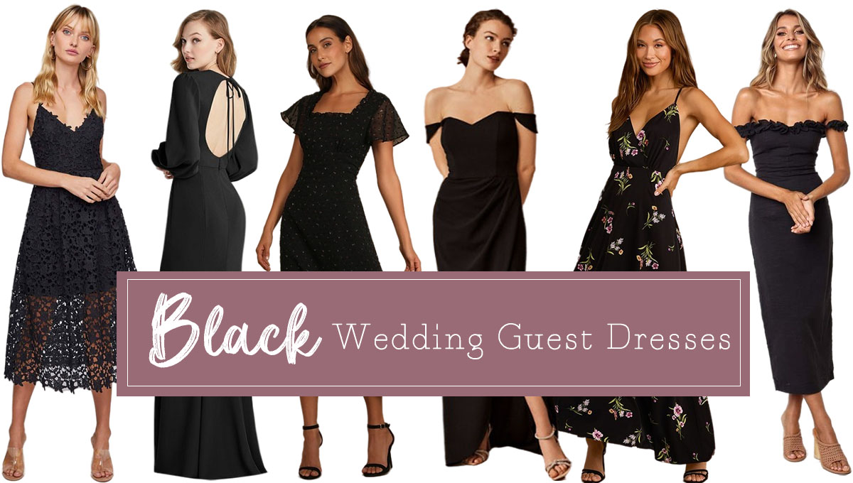 Black Wedding Guest Dresses 2022 ...