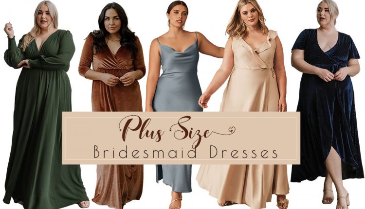 Plus size bridesmaid dresses
