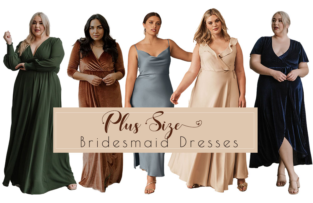 Plus size bridesmaid dresses