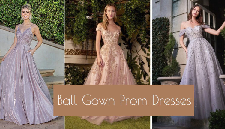 ball gown prom dresses