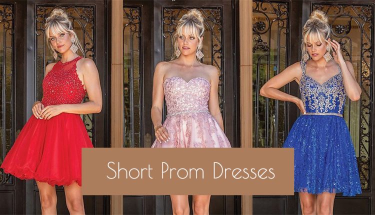 short prom dresses