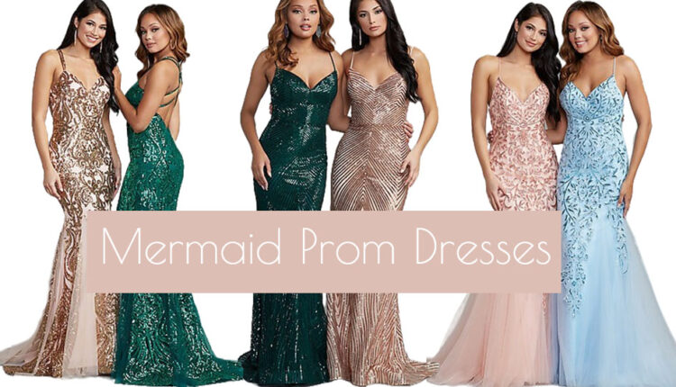 mermaid prom dresses