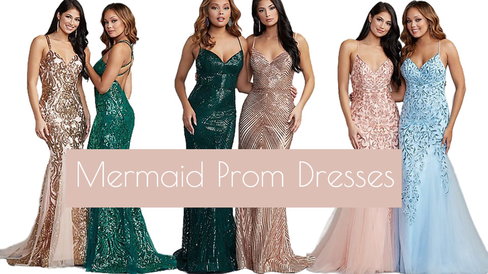 mermaid prom dresses